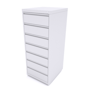 Шкаф картотечный А5, А6, CD, DVD 1320х540х600, с 7 ящиками - картинка 1