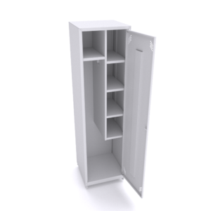 Шкаф для уборочного инвентаря, 1800х500х490 - картинка 1